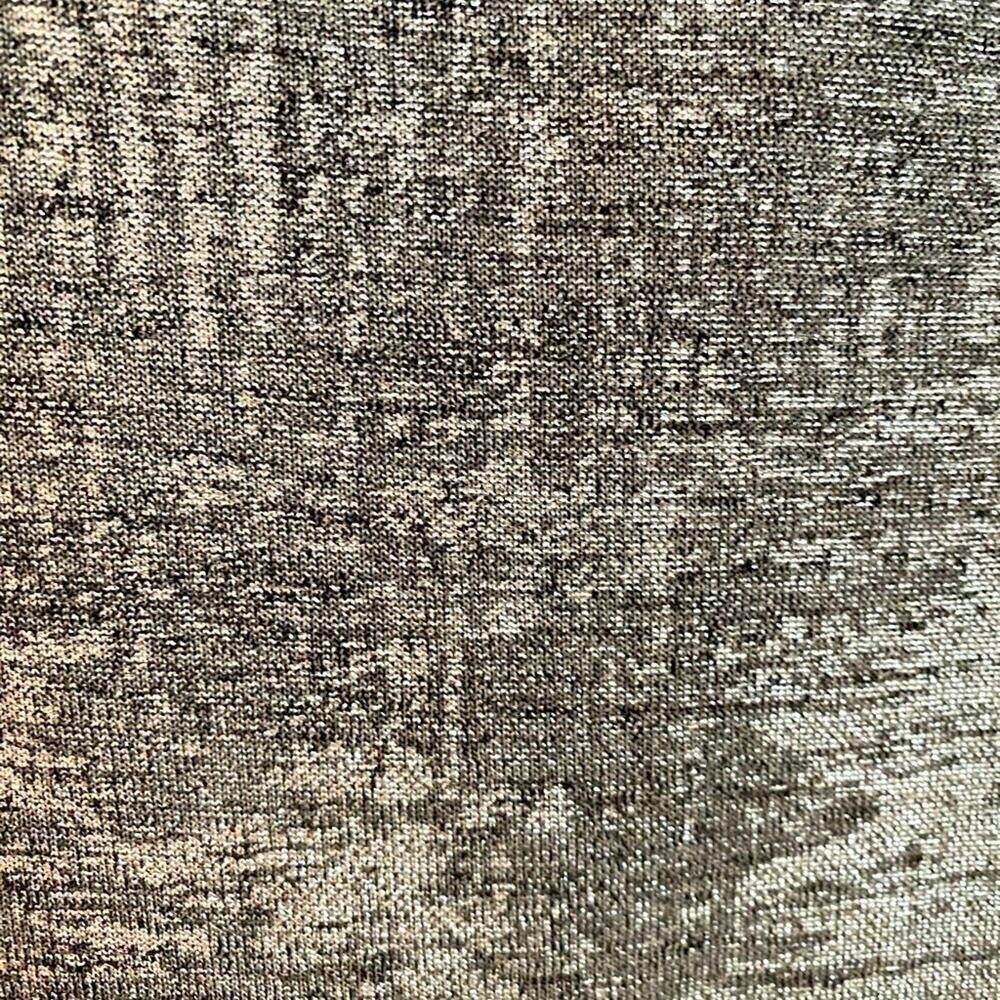 Party top blouse top square neck cold shoulder pointed hem front silver M - Picture 8 of 8